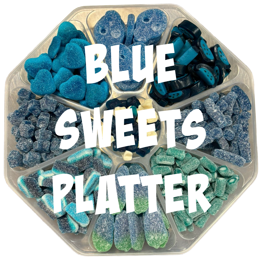 Blue Sweets Platter