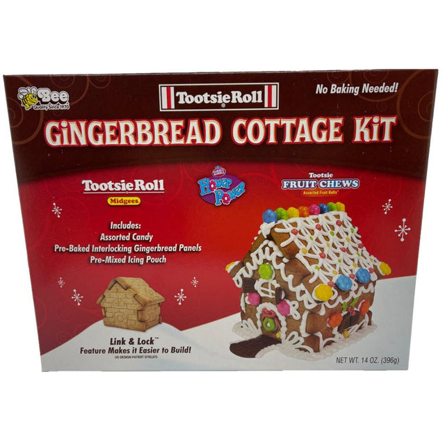 Tootsie Gingerbread House Kit 396g