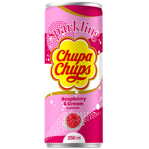 Chupa Chups Sparkling Raspberry & Cream 250ml