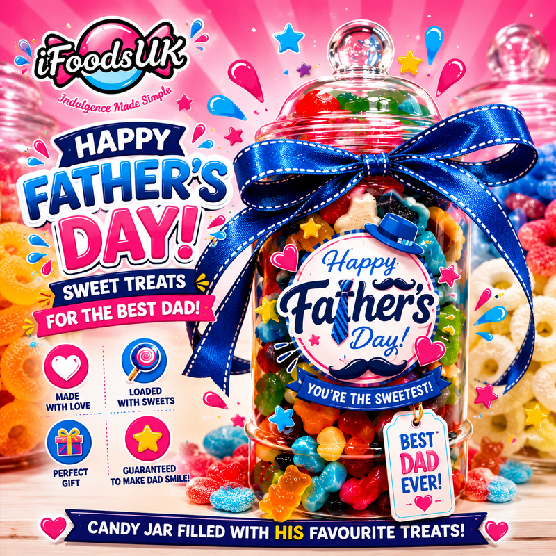 Happy Father's Day Pick N' Mix Sweet Jar