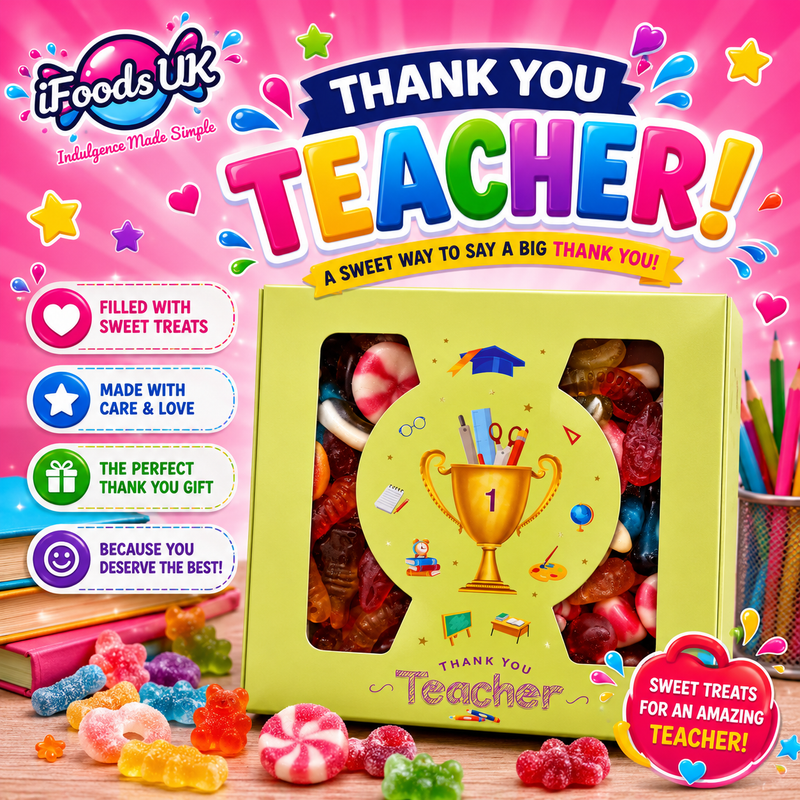 Thank You Teacher Pick N' Mix Sweet Box