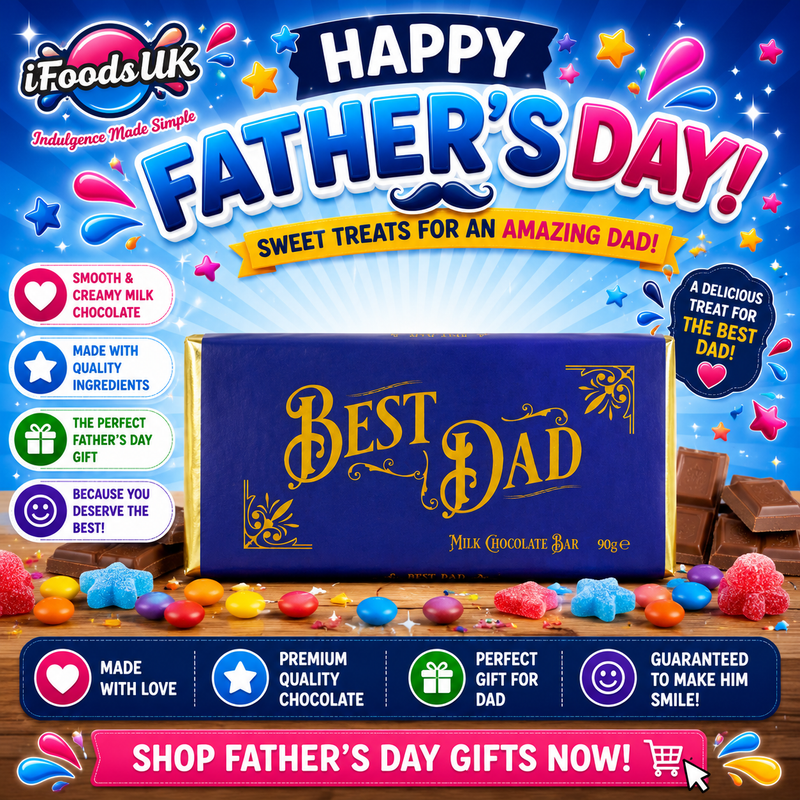Best Dad Milk Chocolate Bar 90g