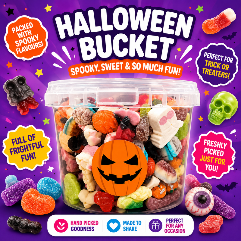 Halloween Sweets Bucket 1.5kg
