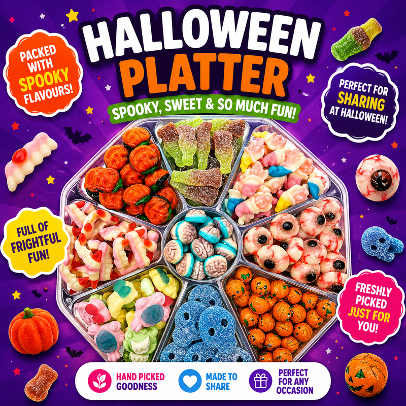 Halloween Pick N' Mix Sweets Platter