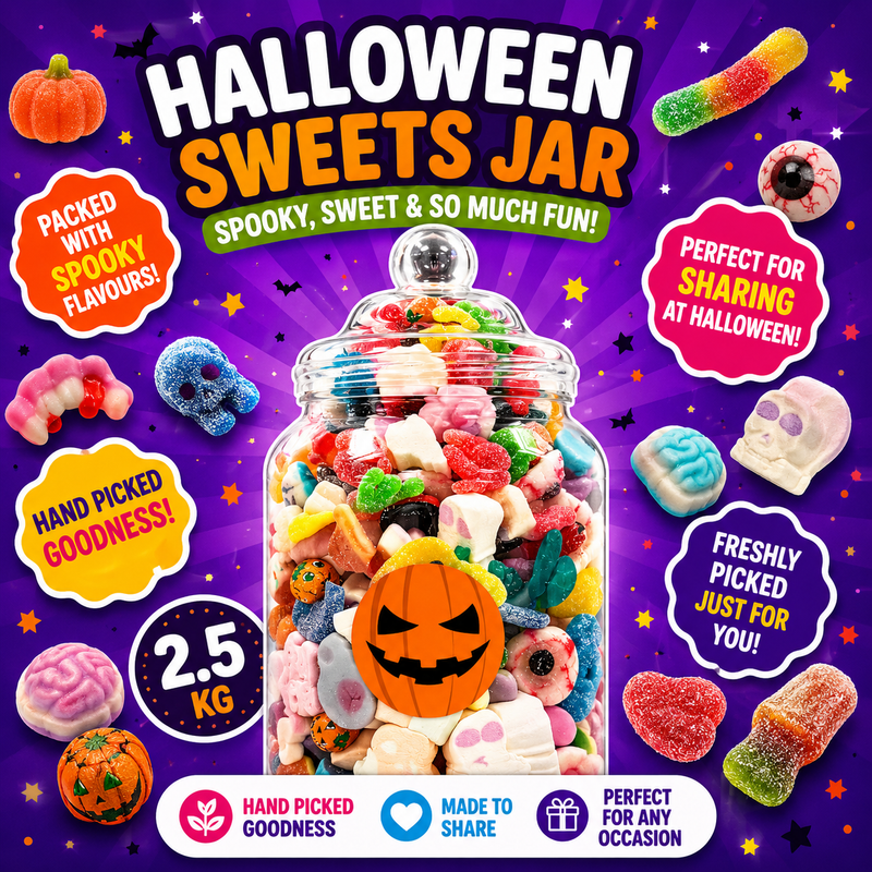 Halloween Pick n' Mix Sweets Jar 2.5kg