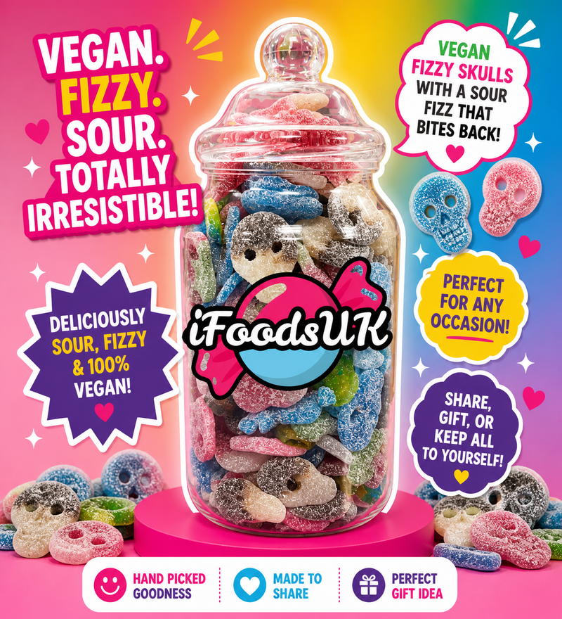Fizzy & Gummy Skulls Jars