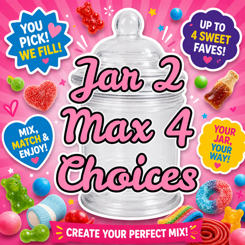 Custom Pick N' Mix Jars - Multiple Sizes