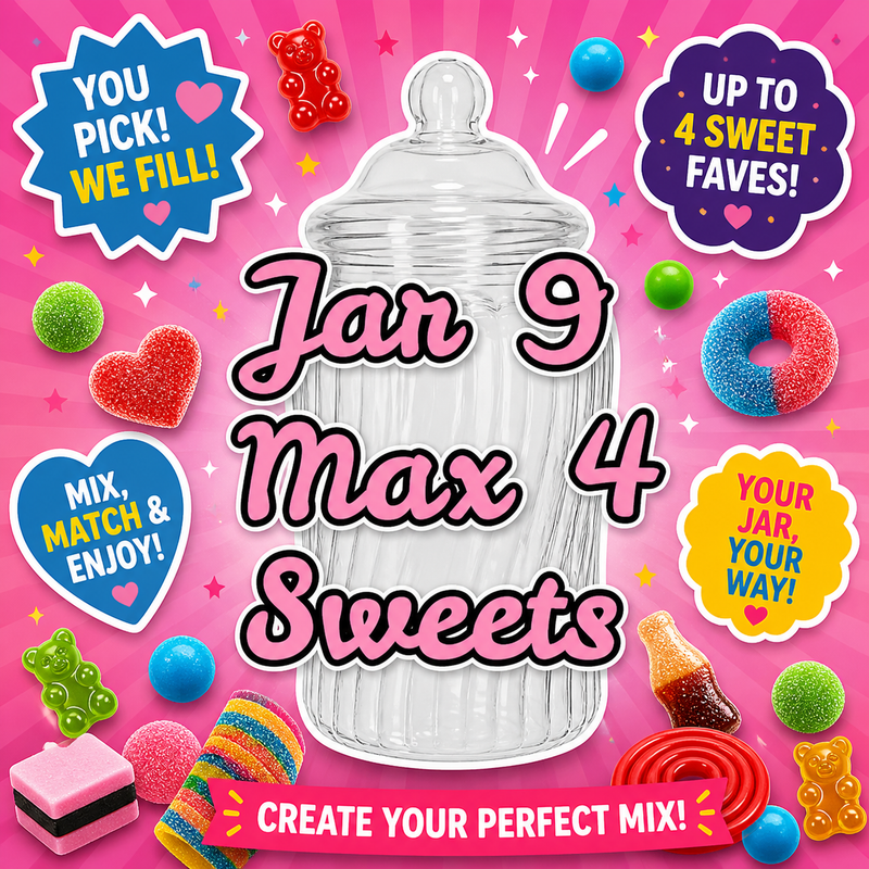 Custom Pick N' Mix Jars - Multiple Sizes
