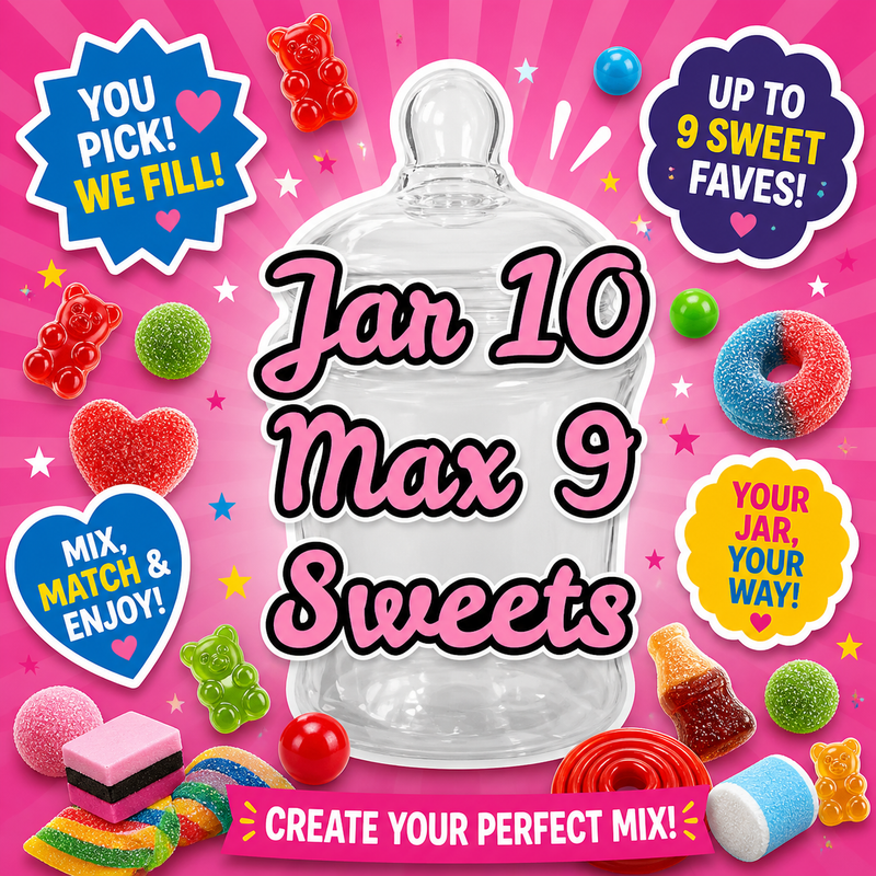 Custom Pick N' Mix Jars - Multiple Sizes