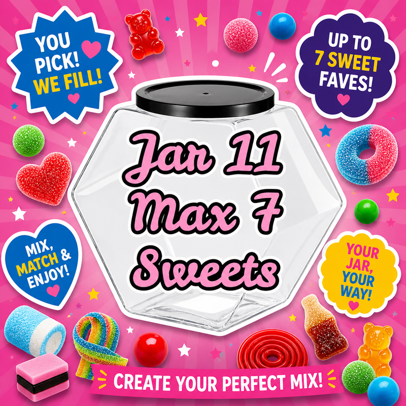 Custom Pick N' Mix Jars - Multiple Sizes
