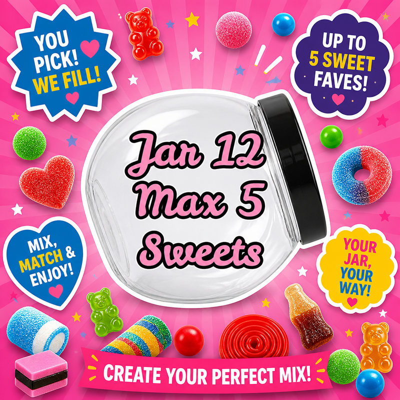 Custom Pick N' Mix Jars - Multiple Sizes