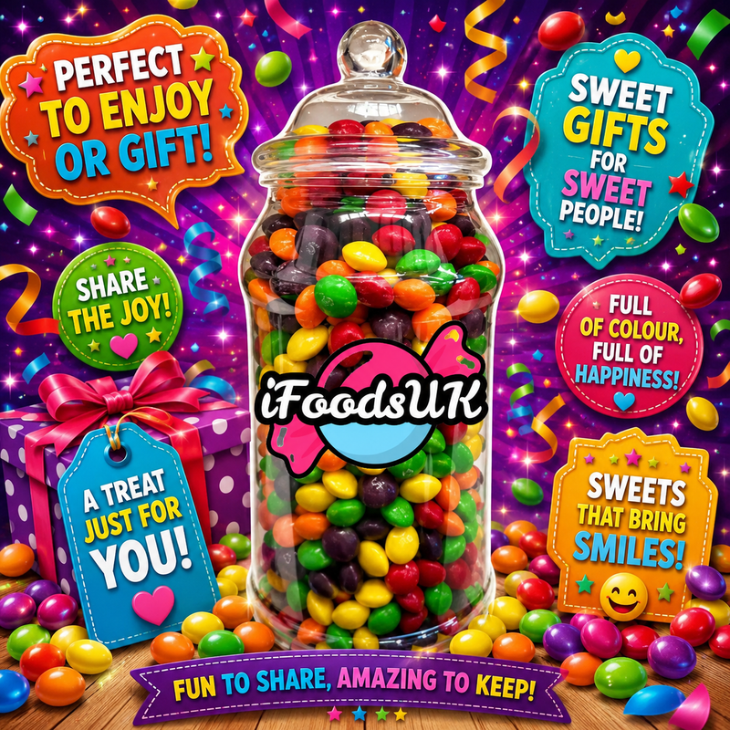 Skittles Gift Jar