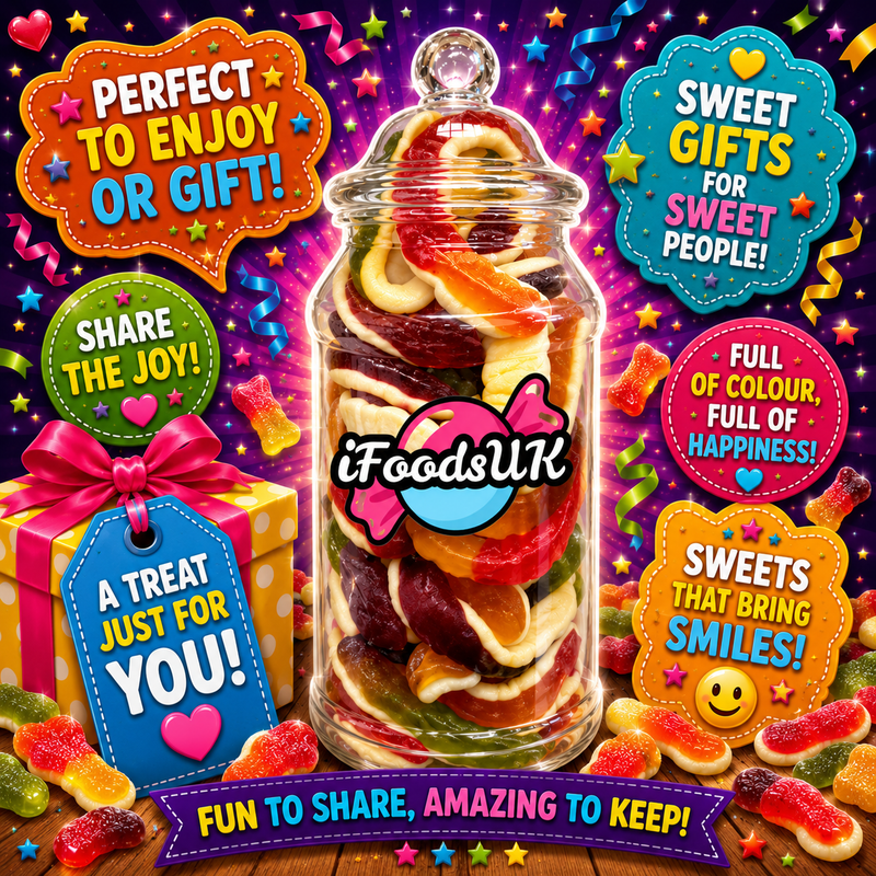 Haribo Yellow Bellies Gift Jar