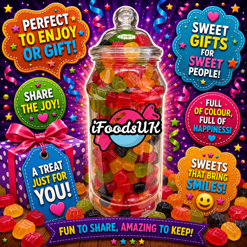 Midget Gems Gift Jar