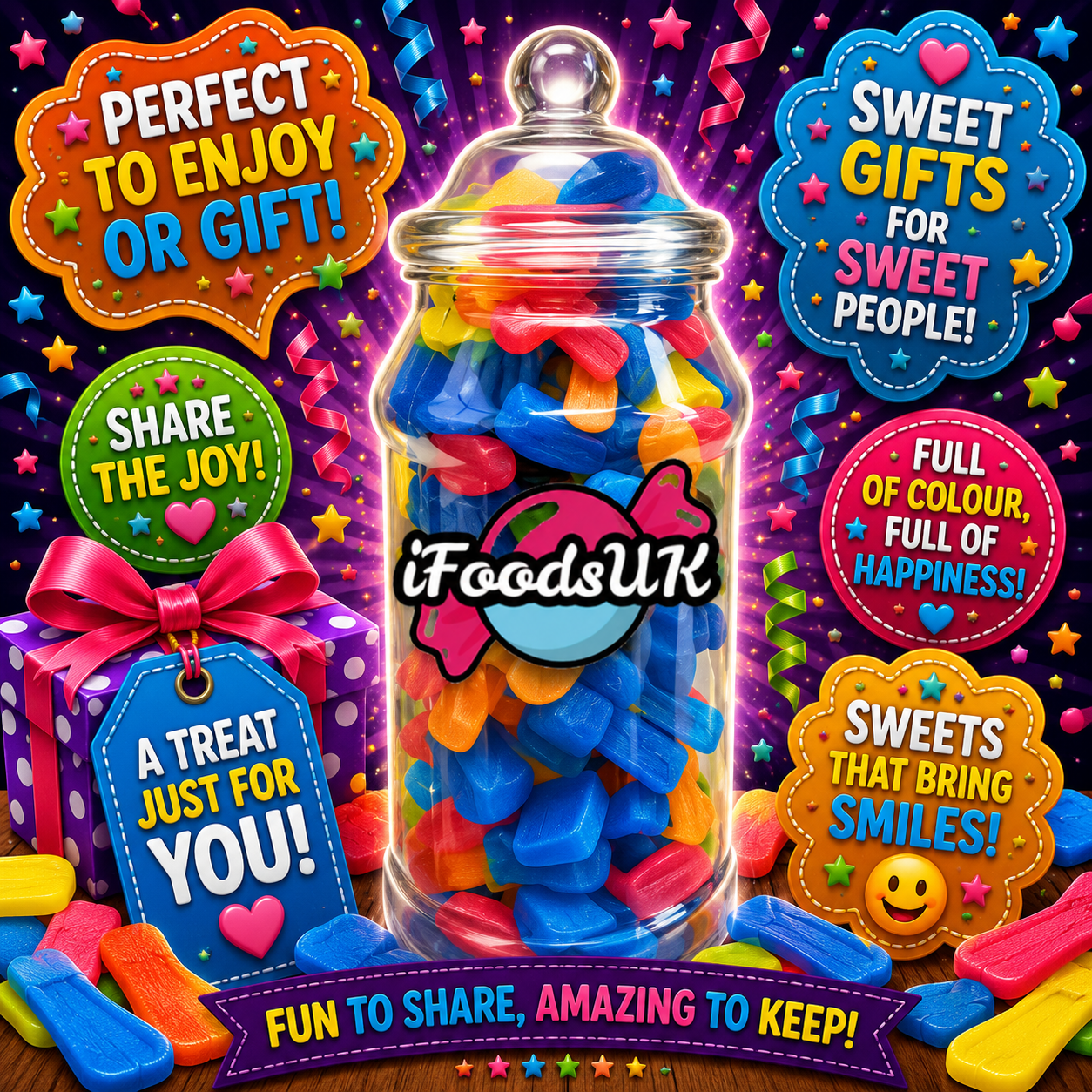 Tongue Painters Gift Jar