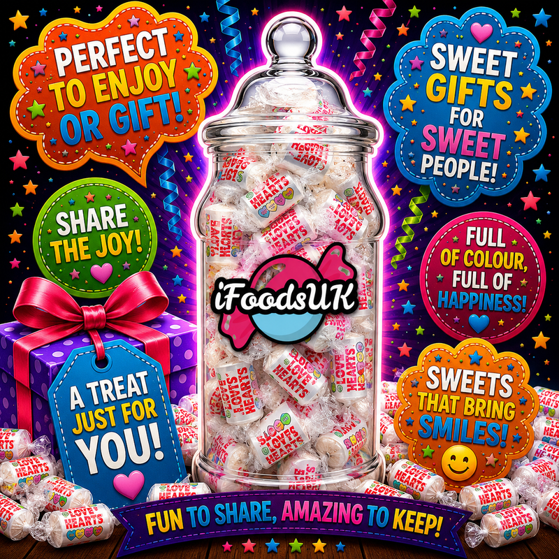 Swizzels Love Hearts Gift Jar