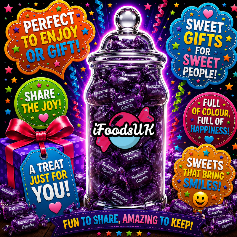 Blackcurrant Liquorice Gift Jar