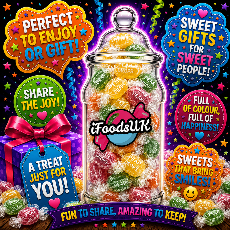 Pear Drops Gift Jar
