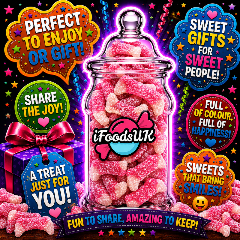 Fizzy Dracula Teeth Gift Jar