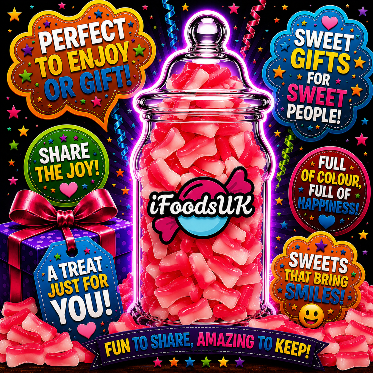 Dracula Teeth Gift Jar