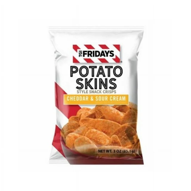 TGI Fridays Cheddar & Sour Cream Potato Skins 85g