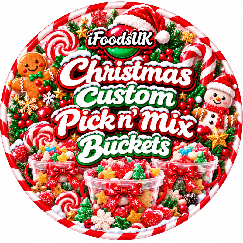 Custom Christmas Pick N' Mix Buckets