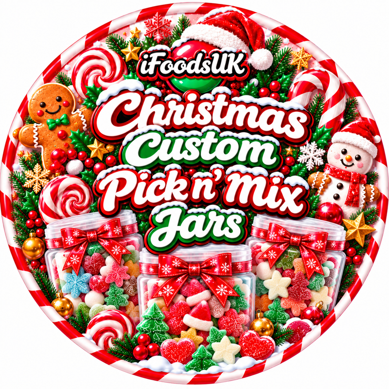 Custom Christmas Pick N' Mix Jars
