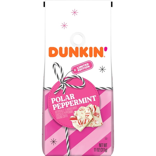 Dunkin' Polar Peppermint Limited Edition Holiday Coffee 311g