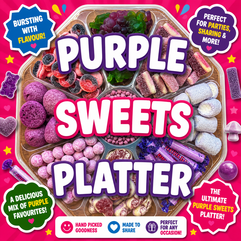 Purple Sweets Platter