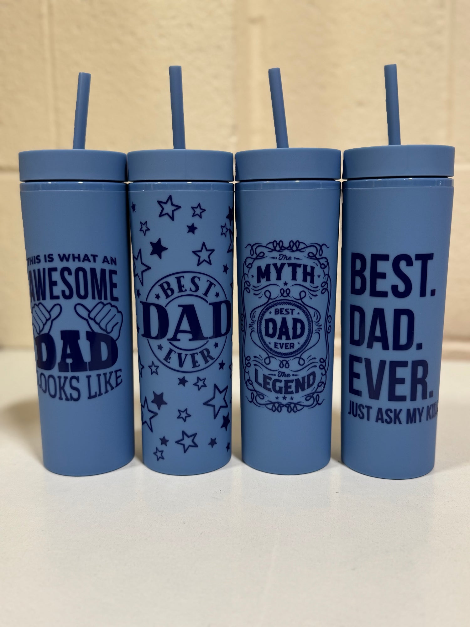 Father's Day Frosted Tall Juice Box