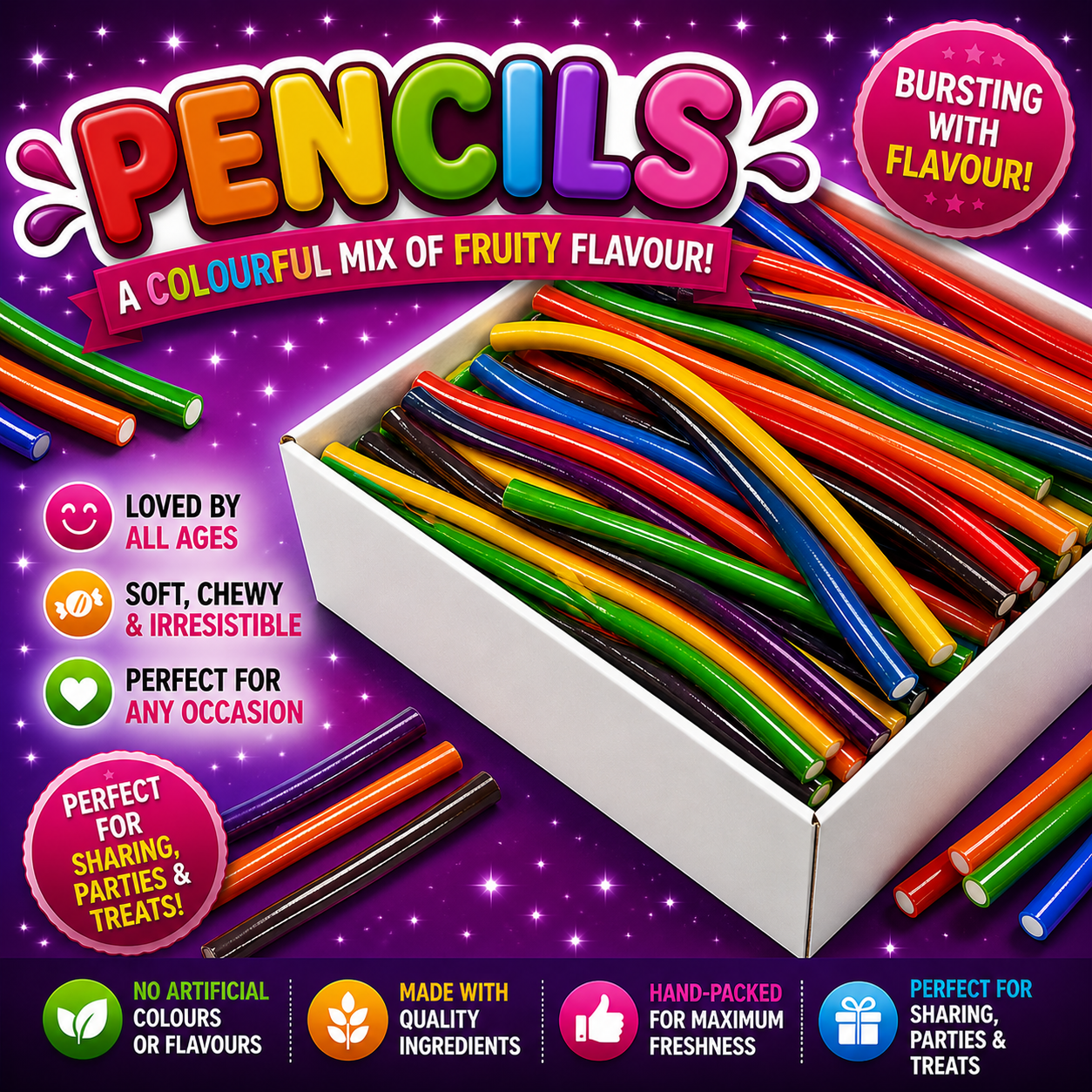 Pencil Sweet Box