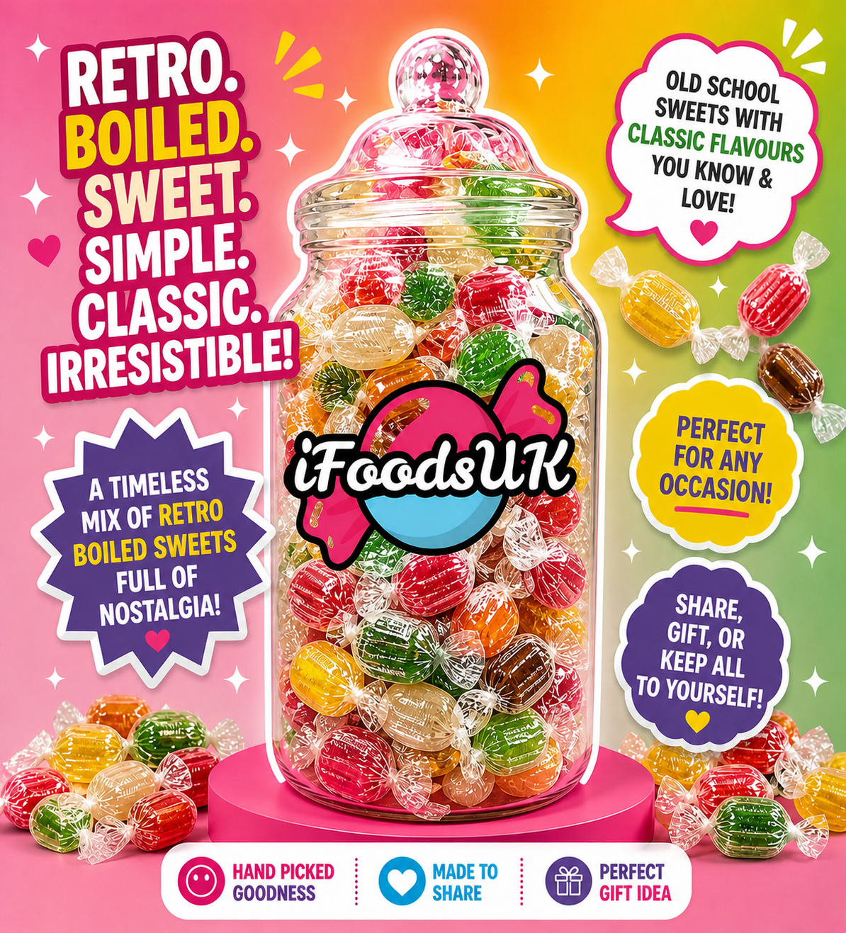 Boiled Sweet Jars