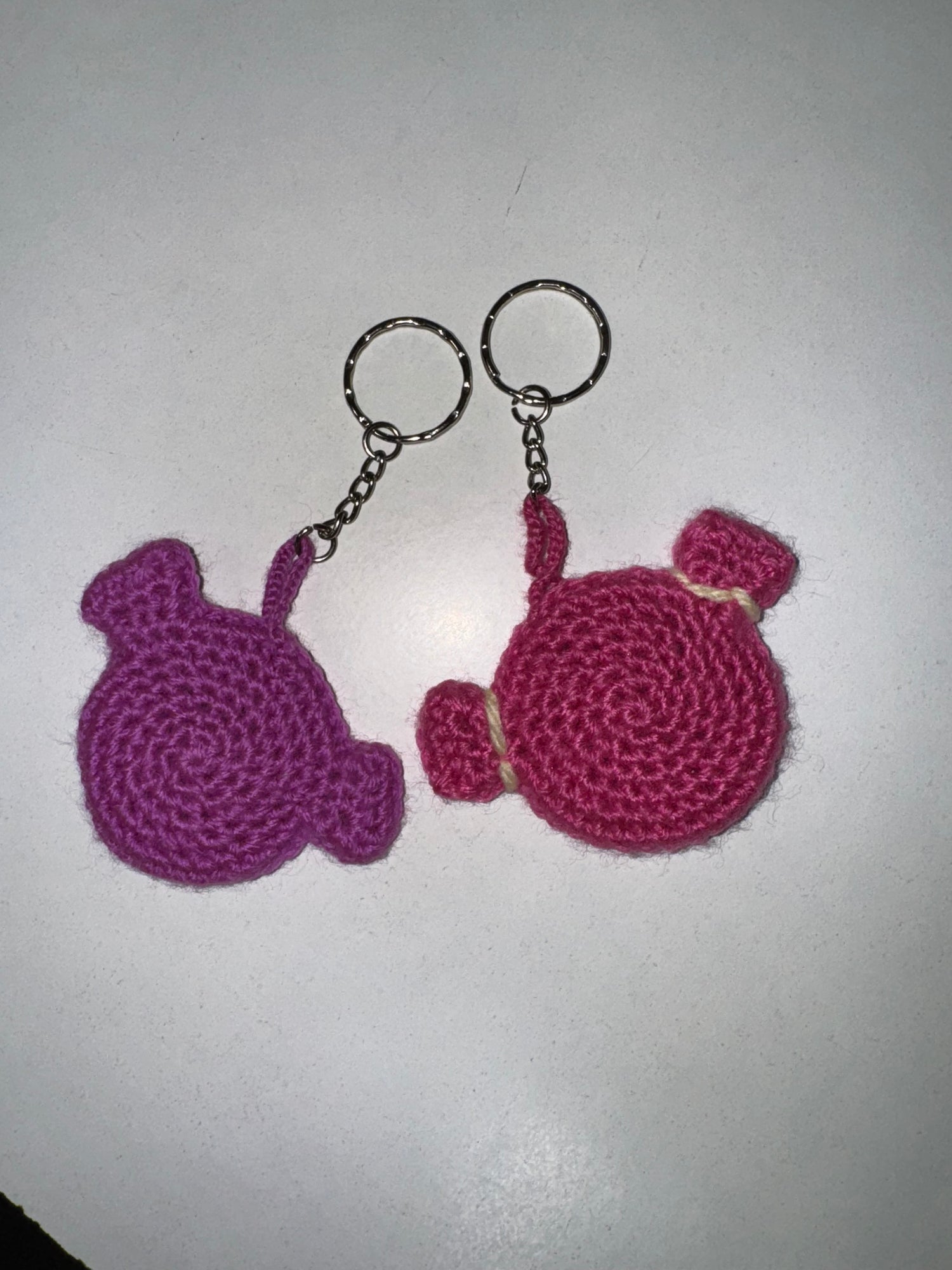 Occasionally Sweet Dolly Crochet Keyring