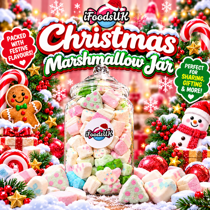 Christmas Marshmallow Jar 1kg