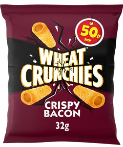 Wheat Crunchies Crispy Bacon Snacks 32g