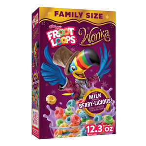 Kellogg's Froot Loops Wonka Magic Milk 348g