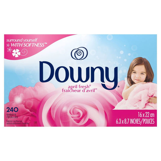 Image Downy April Fresh Fabric Softener Dryer Sheets 240 Sheets