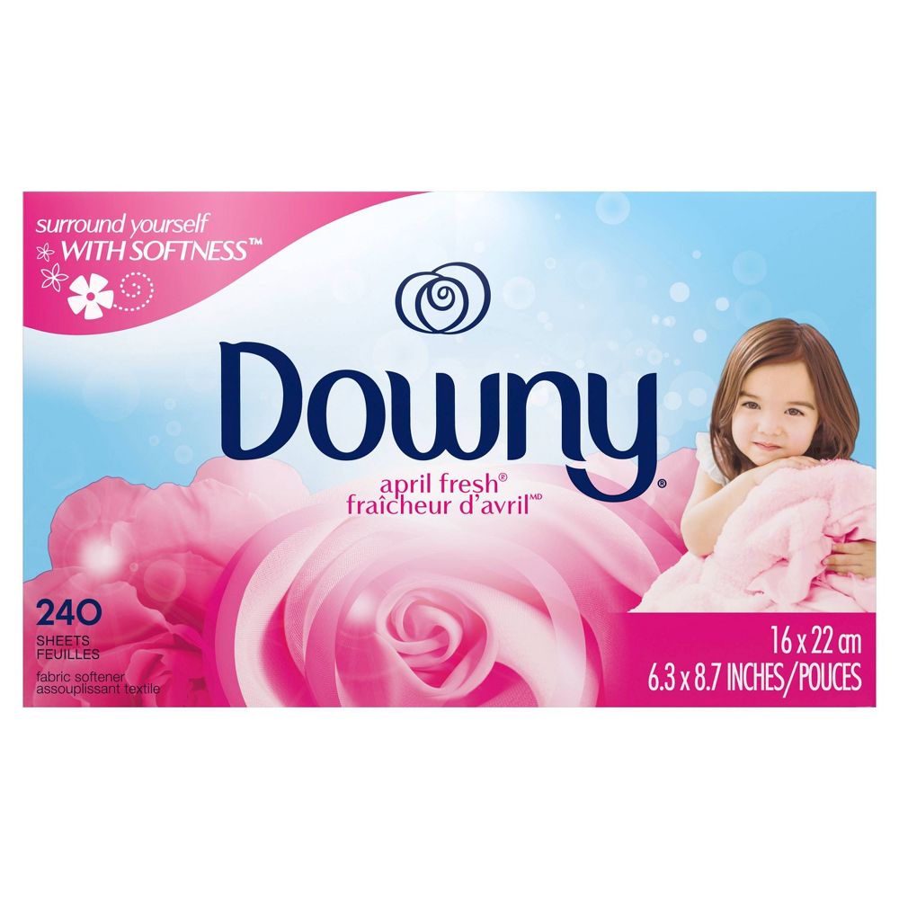 Downy April Fresh Fabric Softener Dryer Sheets 240 Sheets