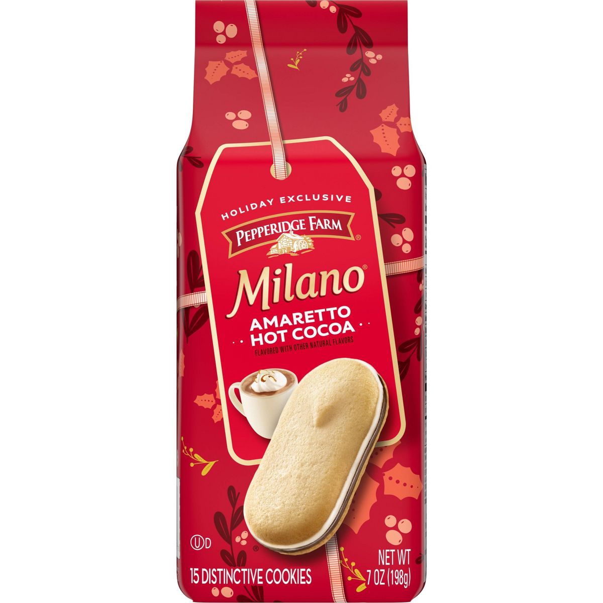 Pepperidge Farm Milano Amaretto Hot Cocoa Cookies 198g