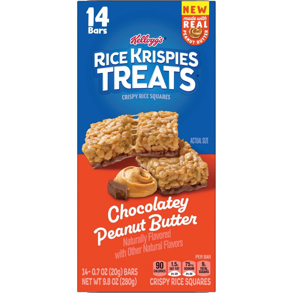 Kellogg's Rice Krispie Treats Chocolatey Peanut Butter 280g