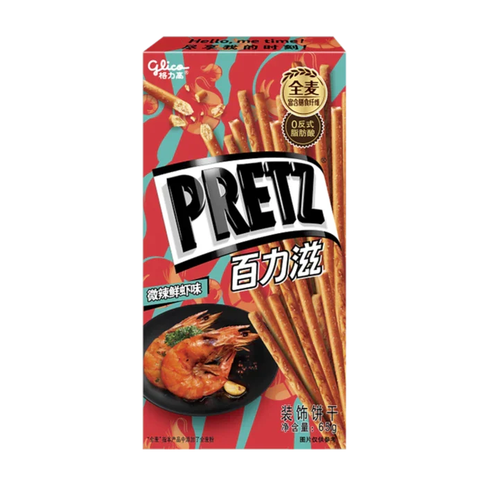 Glico Pretz Spicy Shrimp 65g