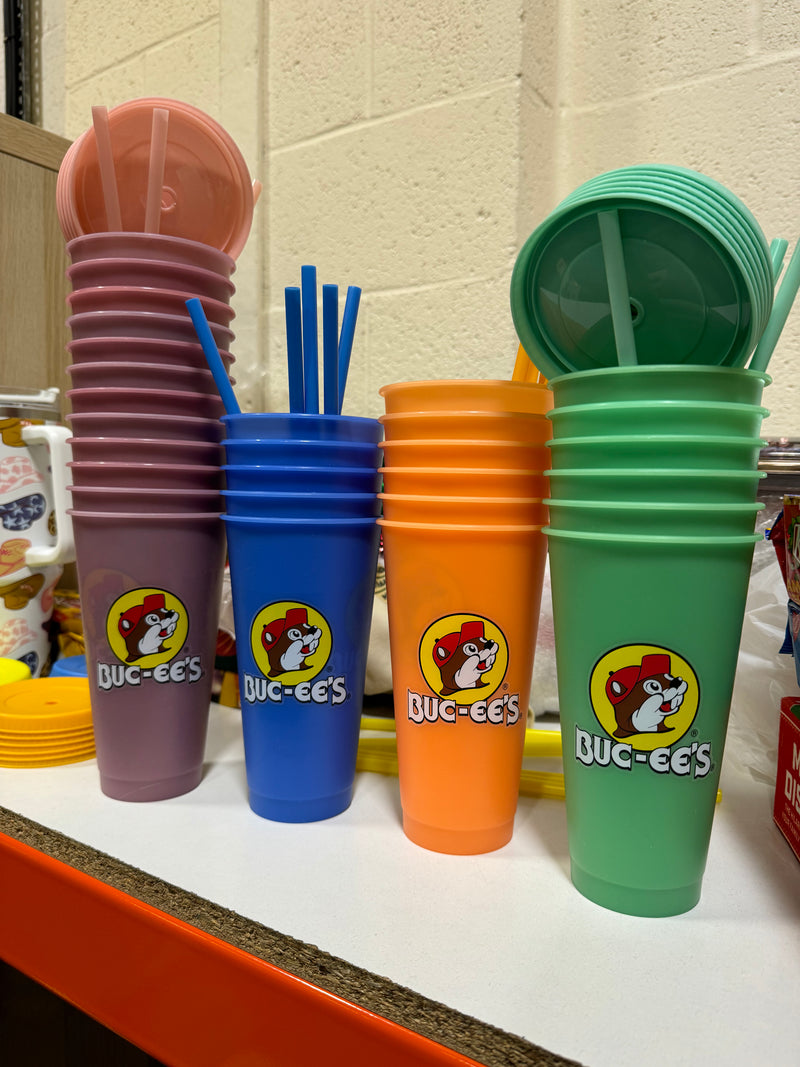 Buc-ees Plastic Colour Changing Tumbler