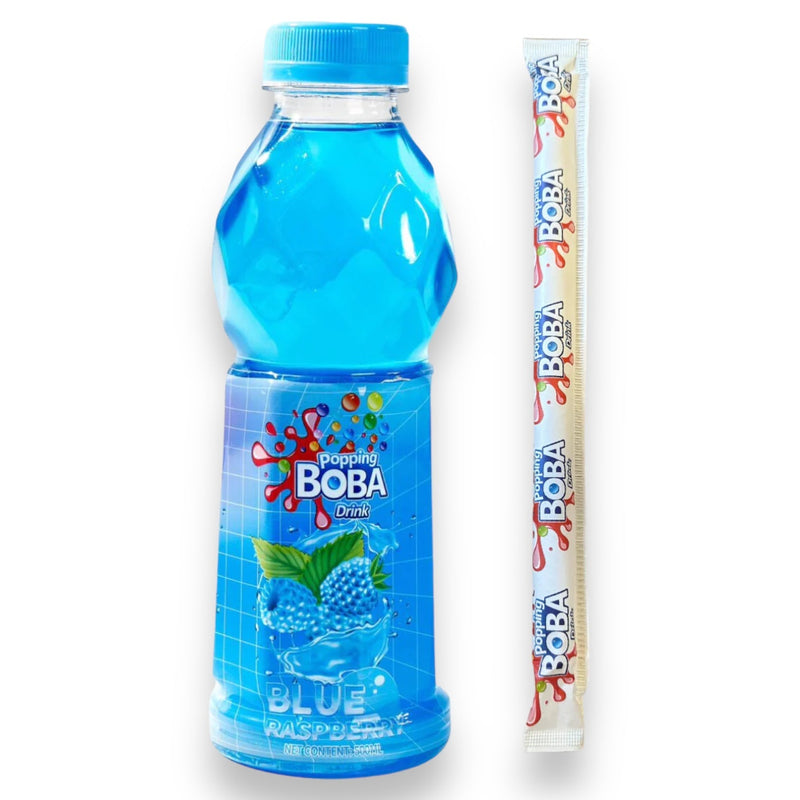 Popping Boba Drink Blue Raspberry 500ml