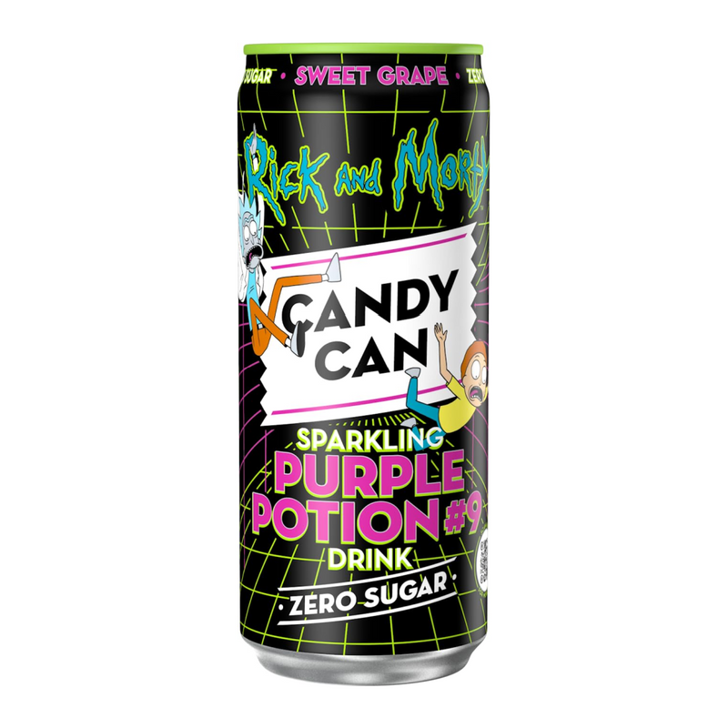 Candy Can Rick & Morty Purple Potion Soda 330ml