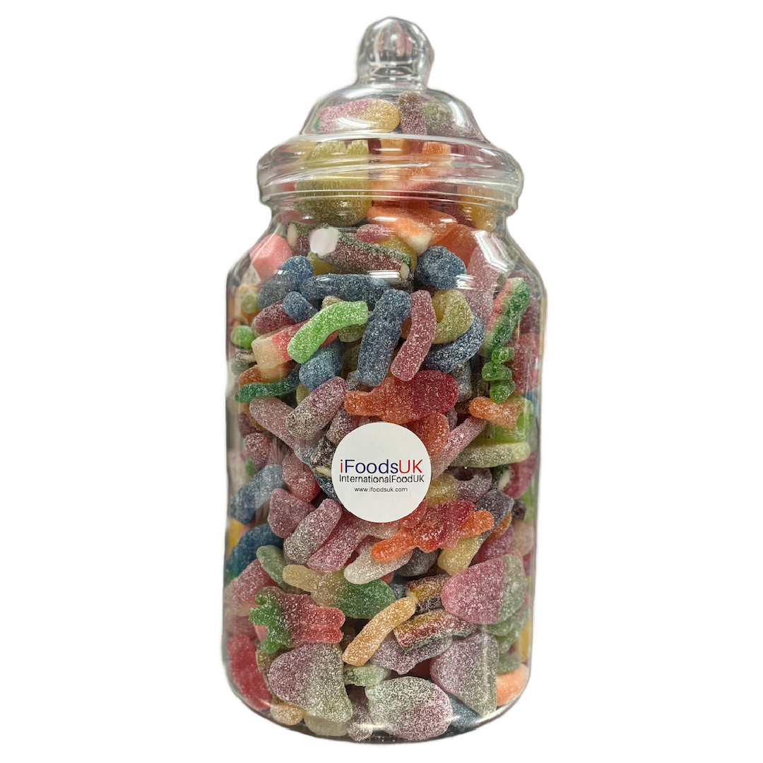 Fizzy & Sour Sweets Jar 2.5kg – International Foods UK