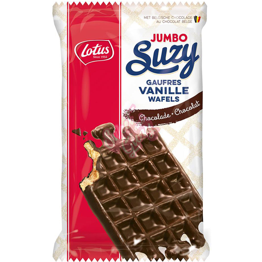 Lotus Suzy Jumbo Waffle Vanilla & Chocolate 75g - Best Before 27th May 2024