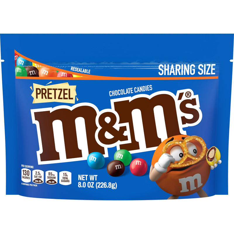 M&Ms Pretzel Sharing Size Chocolate Candies 209g