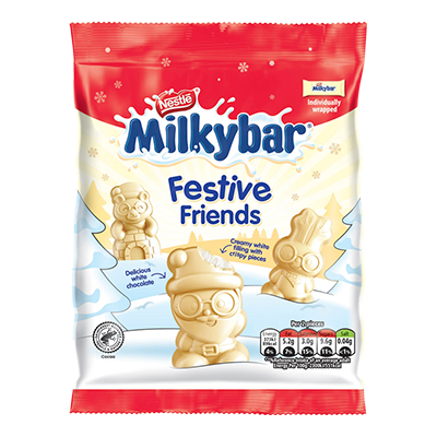 Milkybar Festive Friends Sharing Bag 57g
