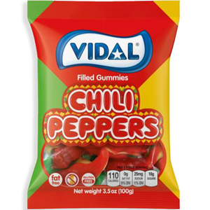 Vidal Chili Peppers Peg Bag 100g