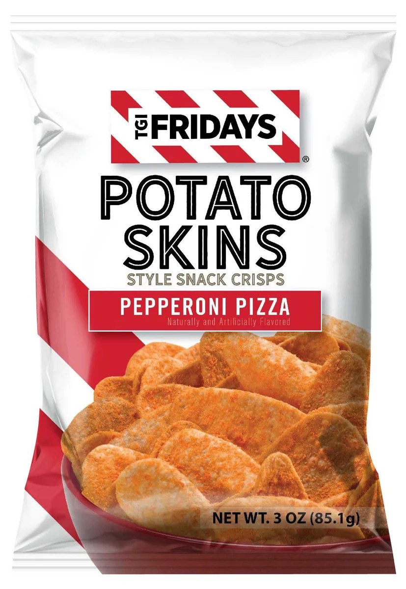 TGI Fridays Pepperoni Pizza Potato Skins 85g